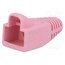 MHRJ45SRB-PK RJ45 plug boot; 6mm; pink w0lt5WfGJFmxhvU6ppRCzUAoJkflLuKAcNlxi7j29I0