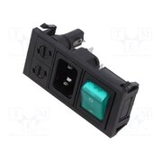 BZV03/Z0000/75 Connector: AC supply; socket; male; 10A; 250VAC; C14 (E); IEC 60320 ARz7y0G7ltB_ipcgTxpuY-m1oQpFcNdz8hWNE1CsCAY