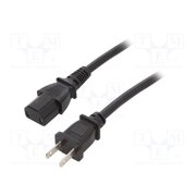 3-101-170 Cable; 2x18AWG; IEC C17 female,NEMA 1-15 (A) plug; PVC; 2.5m X4HKS-juanekdYJCX4KIqkPTf68CiZ1MEyXZoEOHscI