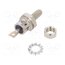 ZB25A 1200V Diode: rectifying; 1.2kV; 25A; anode to stud; DO5; M5; screw type 7SwoXqZrMtt4JazqYK4EpG17zr9yJUFeTCQ9GlduHCw