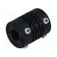 E69-C08B Coupling; Ø1: 8mm; Ø2: 8mm; plastic QUAhhDwBiBO6JDuQC7xXiRRUcQafnO3DeW2XWsuyxXA