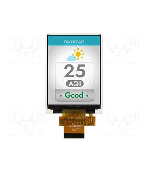 RFJ320D-ALH-DNN Display: TFT; 3.2"; 240x320; Illumin: LED; Dim: 55.04x77.6x2.55mm p2p8VZwPn3dvkxS7aZ0sfbfWwLdTPRcQeDiEaR1VDaY