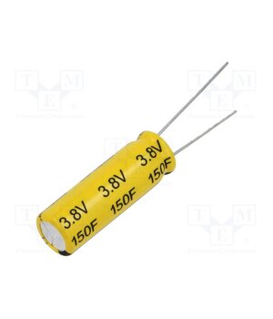 LY13R810030M157R-E Supercapacitor; THT; 150F; 2.5÷3.8VDC; ±20%; Ø10x30mm; -25÷70°C D8c0rzecnyxc5TERlXjVhiuozfZwra7gXrqVYlXtzrs