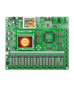 MIKROE-1205 Dev.kit: Microchip PIC; DSPIC,PIC24,PIC32; Add-on connectors: 2 VWhYCC186rS7EKisKAQQB-sW1hOKFT8y1HPbAmWZHrs