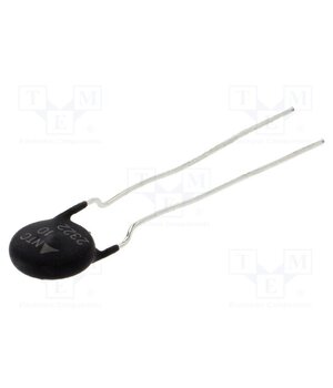 B57235S0100M051 NTC thermistor; 10Ω; -55÷170°C; 1.8W; ±20%; THT; Pitch: 5mm EWRurbO4hbbrOGUy4qqzYrzLfS__cpZDcVZYL-7P6ws