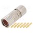 MB7CKN0600-S1-KIT Connector: M23; plug; PIN: 6; female; crimped; for cable; straight nODce4ubkcoZTJRo8WvXlsFZozisXQiqbwbeXZwF1ts