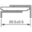 АККУМУЛЯТОР Li VL2020 3V 20mA  2pin, 20x2.7mm BAL2020L2+2.jpg