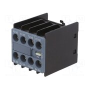 3RH2911-1GA31 Auxiliary contacts; Size: S00; Leads: screw terminals; front; 6A RBjzZ5X_um4iMXak5ijjCiZuuN18gSnHP7E6p1-iGa0