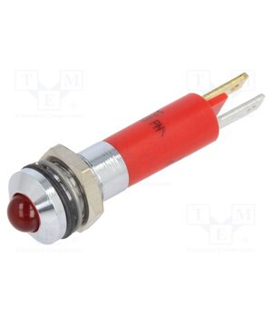 19040253 Indicator: LED; prominent; red; 12VDC; Ø8mm; IP67; connectors; 80mcd pLp-8AUD6nvkx9A0ExdTafWd97JbSnyXVLyGuobUTbs