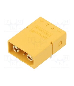 XT90IPW22-M Connector: DC supply; socket; male; XT90; 30A; 500V; PIN: 4; on PCBs LO1zMDDa8WbPjs-Ozejmt0bXWyaZQ0cx1eipeb70FeE