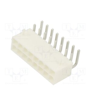 39-30-0160 Connector: wire-board; socket; male; PIN: 16; Mini-Fit Jr; 13A; THT rwAiKyROFehNd5m9CfogZCQOWUQxgwzHsXQuuq89h2o