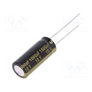 EEUFM1A152L Capacitor: electrolytic; low ESR; THT; 1500uF; 10VDC; Ø10x25mm nkNCNR5kFMTuM5B4uE-AmD_0Gtkgz1pfLqahEOL38As