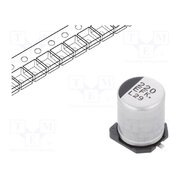 EEEFK1E221P Capacitor: electrolytic; low ESR; SMD; 220uF; 25VDC; Ø8x10.2mm pCbEPZ3LWgjUBcnQvK2mlSxgAxYIWA67uZt5MVxlDJc