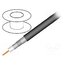 S1160BEFT Wire: coaxial; RG11; wire; CCS; PE; black; 305m; Øcable: 10.16mm oMFwH36XUhVoW7ntx9tTTxnPuyiMblMoCPCMNxjnKFE