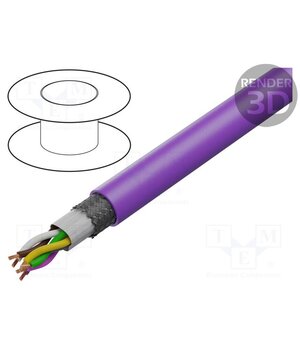 2170215 Wire; UNITRONIC® BUS LD FD P; 3x2x0.25mm2; stranded; Cu; violet BPTIOntJxc9fUeRBY6KLgZMbb6DJSKfqdN8xly2ujkc