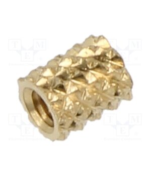 017M2 Threaded insert; brass; M2; BN 37868; L: 3.92mm; for plastic jP3IDq8azVfvqyRIipozkVJyFSVQGS18W564rnD8qcw