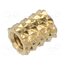 017M2 Threaded insert; brass; M2; BN 37868; L: 3.92mm; for plastic jP3IDq8azVfvqyRIipozkVJyFSVQGS18W564rnD8qcw