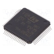 STM32F446RET6 IC: STM32 ARM microcontroller; 180MHz; LQFP64; 1.7÷3.6VDC ET5cag0WAaZq07YIdW9AQLCTKyxIJ1A_b9kFThhaF00