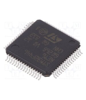 STM32F446RET6 IC: STM32 ARM microcontroller; 180MHz; LQFP64; 1.7÷3.6VDC ET5cag0WAaZq07YIdW9AQLCTKyxIJ1A_b9kFThhaF00