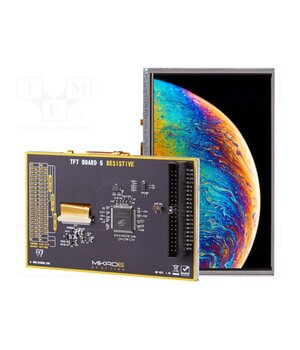 TFT BOARD 5 RESISTIVE Dev.kit: with display; LCD TFT; Resolution: 800x480; 5" rbjgqjIcfm_MVmeFnOodw7Asb9-DUevcgN66MGbEFNY
