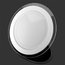 LED panel light 12W, warm white 2500-3000K, ø160x35mm AASL30+X.jpg
