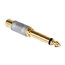 ADAPTOR ø 6.3mm Jack (M) mono <-> RCA (F), 24k gold-plated, HQS CPE522HQS.jpg