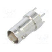 112515 Connector: BNC; socket; female; straight; 50Ω; THT; on PCBs; PTFE 4uUKTFM12giCcVcwbjaLdgRLEL2TsjmO834CzNd5e5E