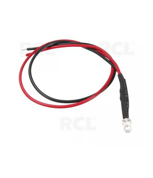 LED lampas 5 mm 12 V, silti balta gaisma, ar 20 cm vadiem

 VLL003_5BS.jpg