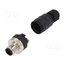 1354 Connector: M12; plug; PIN: 3; male; 125V; straight; IP67; for cable Bku1UQxjOGYFdZXLMs4nQTLP3SzLT2inkfTjKliExOo