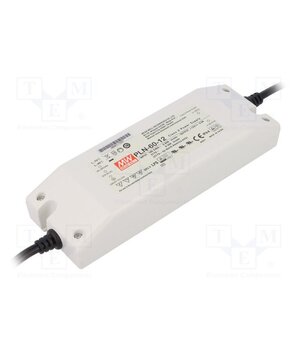 PLN-60-12 Power supply: switching; LED; 60W; 12VDC; 5A; 90÷264VAC; 127÷417VDC zNynf4nJxvUPhq4Mr9i1DpO2nTnP2WbKNVupqPTsuCE