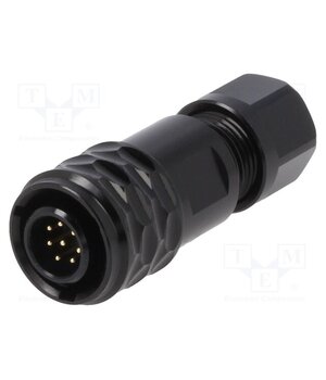SA810/P8IIB Connector: circular; plug; male; PIN: 8; IP67; SA8; 4÷5mm; 3A; 30V UE99rsGy8kuFCytWl8sxXZW0DY4tkGrEkxSTywHtXGk