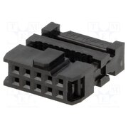 DS1016-10MA2BB Connector: IDC; plug; female; PIN: 10; IDC; for ribbon cable; 2.54mm mgQ15vkAGF4mpIpwkR0fL4acU3EH5RIgwhk62xIl-UY