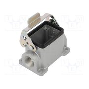 C14610F0066001 Enclosure for connectors: HDC; size E6; with latch; aluminium -Uu64EElg8lBEwRGPrx0wAprGMbjI7pf5W_p3zE_bIk