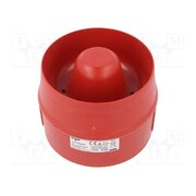 C115600113 Signaller: sound; siren; 230VAC; 107dB; ES2; IP65; red; Ø105x84mm uhWWjD9Mfx-2oq_rviD9wVC8OT_l5nM4_kPlQMiD6-o