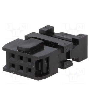 DS1016-06MA2BB Connector: IDC; plug; female; PIN: 6; IDC; for ribbon cable; 2.54mm wgUPJaflEf0VlNtuPOq4SQnhB2QGDmCLoJVYCEhHsnM