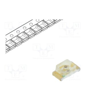 RF-AUB191TS-ED LED; amber; SMD; 0603; 70÷260mcd; 1.8÷2.4VDC; 1.6x0.8x0.7mm; 140° 3gXdEAMLhvlhKe7MBxpGtX4H8GCT3la729ErXTMJlKs