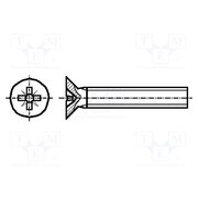 1536869 Screw; M2x12; 0.4; Head: countersunk; Pozidriv; PZ1; steel; zinc f0Rqh2AxAGbO-DGD6XSwMfFiceFr4xLMbynUhSAS1Q4