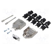 L17DTPK-M-09+L77SDE09S Connector: D-Sub; PIN: 9; female; straight; soldering; for cable 4e6tYXpwxkh42foH9HpxShuqIfHVBc0Adg_WASgLOuQ