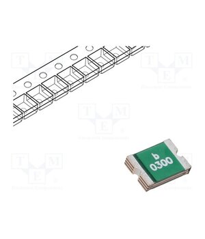 0ZCG0300FF2B Fuse: PTC polymer; SMD; 3A; Imax: 100A; 0ZCG; 1812 MzSw9MzmSnRP-4ypxZBNtKyJB9LPkHykbT22EP9jtlM