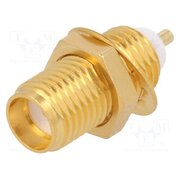 J01151A0741 Connector: SMA; socket; female; straight; 50Ω; soldering; PTFE Zn_5DTYZRMs5ruB8Bvlb-DTPUO-Wx1a6iSap6oOAdZE