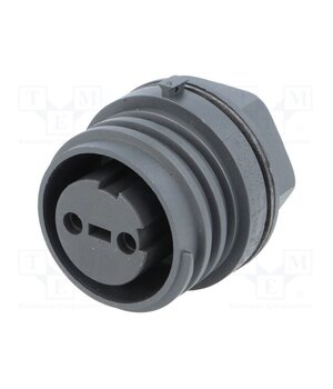 EXP-0931/02/S Connector: circular; socket; female; PIN: 2; 18A; 600V; EXPlora; IP68 fZXuG8JRyS67pIJcR9kGZxNmx8WLVQh0hx-Hwy3SJuk