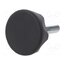 222451-C1 Knob; Ø: 56mm; Ext.thread: M10; 20mm; technopolymer PA; Cap: black KoLH5PchtM_hmeAp0jg5eSn5P-H2IXfcyfHpODnmxTI
