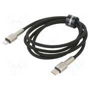 CATLJK-A01 Cable; USB 2.0; Apple Lightning plug,USB C plug; 1m; black frb39GD7or7IIUisie-57BgHNxyMUleROJexo1JpFhQ