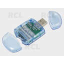 KORTELIŲ skaitytuvas USB2.0 SD/SDHC/MMC