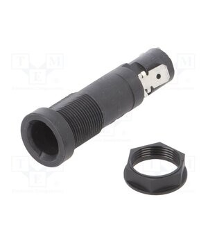 0031.1694 Fuse holder; 10A; on panel; black; FEU; 250VAC; UL94V-0; -40÷85°C iEbmuewkWBHIYaZv610LXh_p0fVbNV5KzNzLNF_UySs