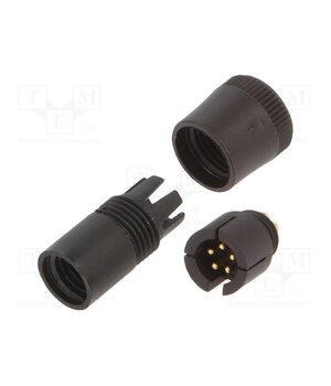 09 9789 71 05 Connector: circular; 719; 60V; 3A; PIN: 5; plug; male; soldering; IP40 094A4Rk8mKM8pjkaX76Z_oOgjbmhEuXK1nedx2RSuCY