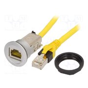 09454521509 RJ45 socket; 22mm; har-port; -25÷70°C; Ø22.3mm; IP20; silver Cmi2GciGLfgiGr9uAz_2nm6ELHgXgCj1KBUZ7hit1Rw