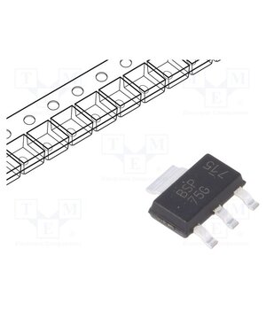 BSP75GTA IC: power switch; low-side; 1.6A; Ch: 1; N-Channel; SMD; SOT223 POZEcAaws9VaxRxnEnApk7evyIXzj77EOL3sX7A1dS0