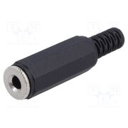 JC-121 Connector: Jack 3,5mm; plug; female; mono,with strain relief WSSBH8ZPFKtBDRcAcyC1ODRX8s4Pvl84pKQxZ8anfKQ