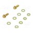 5206514-1 Spring lock set for D-Sub; Locking: slide latch; AMPLIMITE YDA916kxjIDvGAGaNXHfzYZeZpASyVUz9l2GabjWoDA